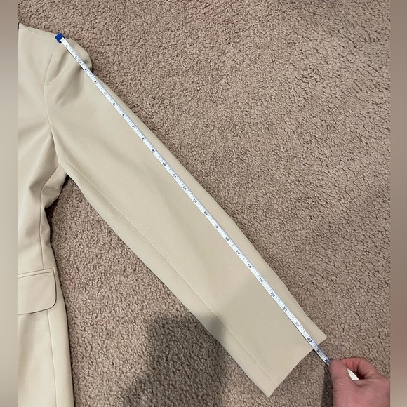 TOMMY HILFIGER Nude single button blazer jacket - Picture 8 of 13